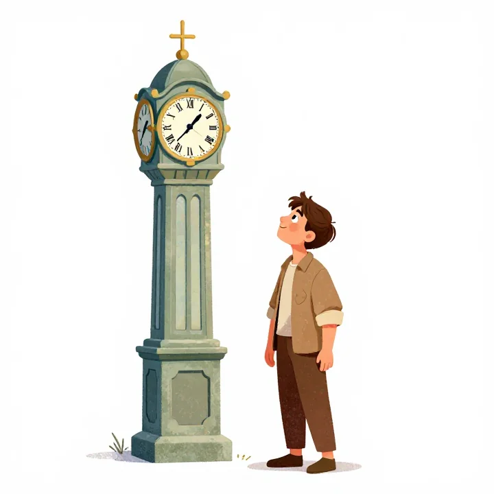 The Clock in the Plaza