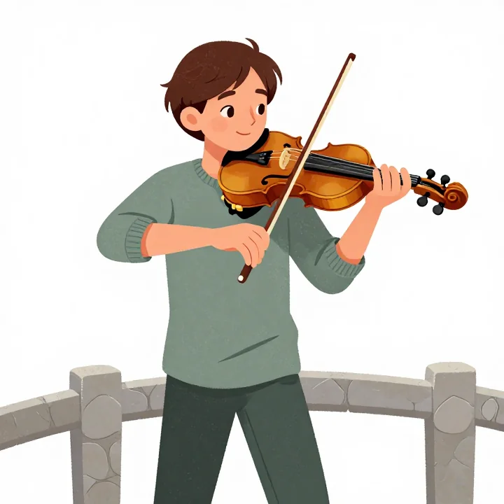 The Violin of the New Bridge